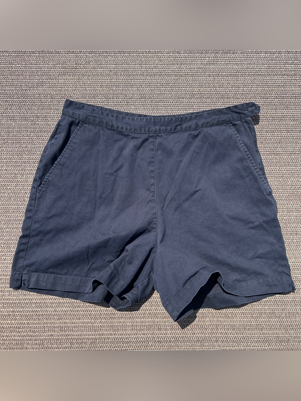 Vintage 90s/Y2K Petit Sophisticate Black Asymmetrical Wrap Shorts Sz 12